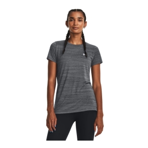 Dámske tréningové tričko s krátkym rukávom - UNDER ARMOUR-UA EVOLVED CORE TECH SSC-BLK Čierna M