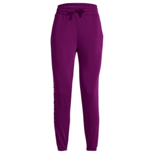 Dámske tepláky - UNDER ARMOUR-UA Rival Terry Graphic Jogr-PPL Fialová M 4