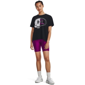 Dámske tréningové tričko s krátkym rukávom - UNDER ARMOUR-UA MAKE ALL HEAVYWEIGHT SS -BLK Čierna M 3