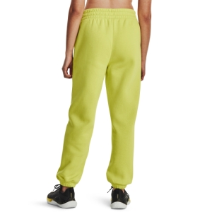 Dámske tepláky - UNDER ARMOUR-Essential Fleece Joggers-YLW Žltá M 1