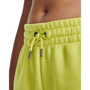 Dámske tepláky - UNDER ARMOUR-Essential Fleece Joggers-YLW Žltá M 2