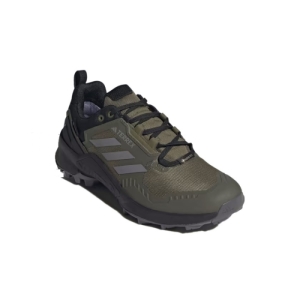 Pánska nízka turistická obuv - ADIDAS-Terrex Swift R3 GTX focus olive/grey three/core black Zelená 46