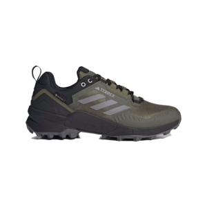 Pánska nízka turistická obuv - ADIDAS-Terrex Swift R3 GTX focus olive/grey three/core black Zelená 46 1