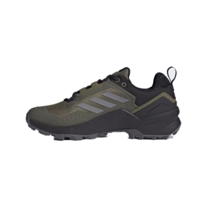 Pánska nízka turistická obuv - ADIDAS-Terrex Swift R3 GTX focus olive/grey three/core black Zelená 46 2