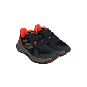 Pánska bežecká trailová obuv - ADIDAS-Terrex Soulstride M core black/grey four/solar red Čierna 47 1/3 2