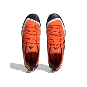 Pánska nízka turistická obuv - ADIDAS-Terrex Swift Solo 2.0 impact orange/core black/crystal white Oranžová 46 2