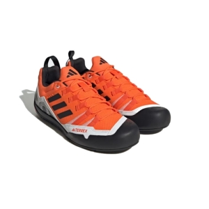 Pánska nízka turistická obuv - ADIDAS-Terrex Swift Solo 2.0 impact orange/core black/crystal white Oranžová 46 3