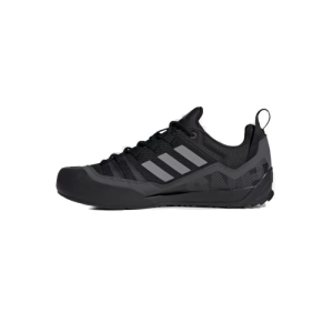 Pánska nízka turistická obuv - ADIDAS-Terrex Swift Solo 2.0 core black/grey three/grey six Čierna 47 1/3 1