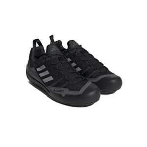Pánska nízka turistická obuv - ADIDAS-Terrex Swift Solo 2.0 core black/grey three/grey six Čierna 47 1/3 3