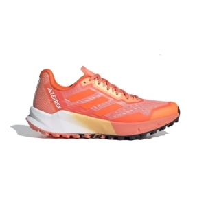 Dámska bežecká trailová obuv - ADIDAS-Terrex Agravic Flow 2.0 coral fusion/impact orange/white Oranžová 42