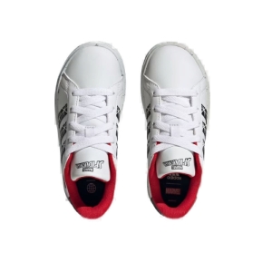 Chlapčenská rekreačná obuv - ADIDAS-Grand Court X Marvel Spider-man white/core black/scarlet Biela 40 2