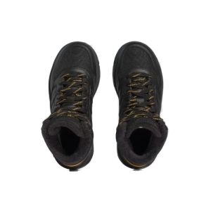 Chlapčenské členkové zimné topánky - ADIDAS-Hoops 3.0 Mid K core black/core black/preloved yellow Čierna 40 2