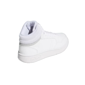 Juniorská rekreačná obuv - ADIDAS-Hoops 3.0 Mid K cloud white/cloud white/grey two Biela 40 4