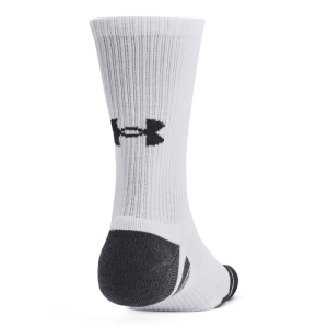 Ponožky - UNDER ARMOUR-UA Performance Tech 3 pack Crew-WHT Biela 36/41 3