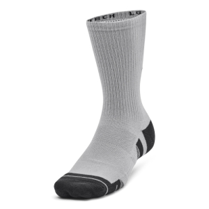 Ponožky - UNDER ARMOUR-UA Performance Tech 3 pack Crew-GRY Šedá 36/41 2