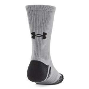 Ponožky - UNDER ARMOUR-UA Performance Tech 3 pack Crew-GRY Šedá 36/41 3