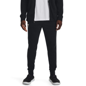 Pánske tepláky - UNDER ARMOUR-UA Rival Terry Jogger-1380843-001 BLK Čierna L