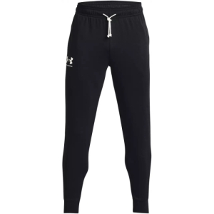Pánske tepláky - UNDER ARMOUR-UA Rival Terry Jogger-1380843-001 BLK Čierna L 4