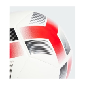 Futbalová lopta - ADIDAS-STARLANCER PLUS  WHITE/RED/BLACK Biela 5 3