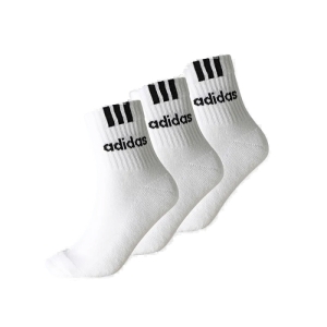 Ponožky - ADIDAS-CUSH HALF CRW C 3S LIN 3 PACK-WHITE/WHITE/WHITE Biela 43/45 1