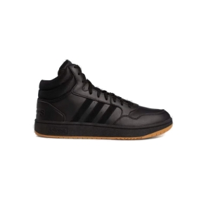 Pánska rekreačná obuv - ADIDAS-Hoops 3.0 Mid core black/core black/ftwr white Čierna 47 1/3 1
