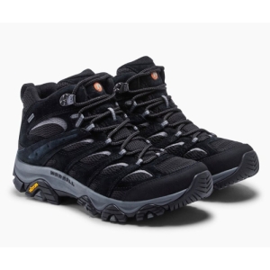 Pánska členková turistická obuv - MERRELL-Moab 3 Mid GTX black/grey Čierna 46,5 3