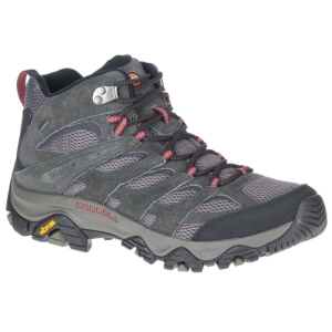 Pánska členková turistická obuv - MERRELL-Moab 3 Mid GTX beluga Šedá 46