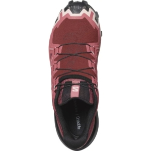 Dámska bežecká trailová obuv - SALOMON-Speedcross 6 W cow hide/black/english rose Ružová 40 2/3 2