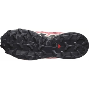 Dámska bežecká trailová obuv - SALOMON-Speedcross 6 W cow hide/black/english rose Ružová 40 2/3 4