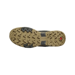 Pánska členková turistická obuv - SALOMON-X Ultra 4 Mid GTX deep lichen green/peat/kelp Zelená 46 3