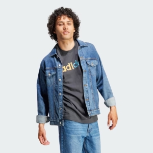 Pánske tričko s krátkym rukávom - ADIDAS-M PR LIN T-HY1344-carbon Čierna XL 3