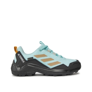 Dámska nízka turistická obuv - ADIDAS-Terrex Eastrail GTX flash aqua/wonder beige/preloved yellow Modrá 41 1/3 1