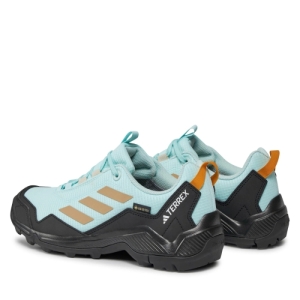 Dámska nízka turistická obuv - ADIDAS-Terrex Eastrail GTX flash aqua/wonder beige/preloved yellow Modrá 41 1/3 4