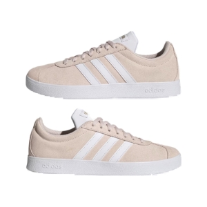 Dámska vychádzková obuv - ADIDAS-VL Court 2.0 wonder quartz/cloud white/gold metallic Ružová 41 1/3 2