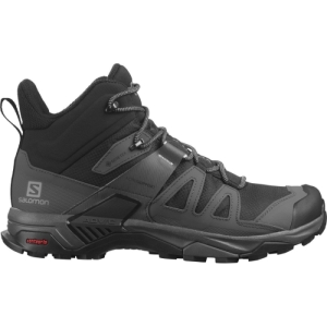 Pánska členková turistická obuv - SALOMON-X Ultra 4 M Mid GTX black/magnet/pearl blue Čierna 46 2/3 1