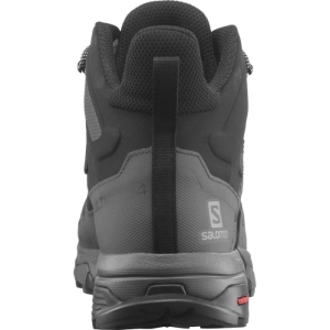 Pánska členková turistická obuv - SALOMON-X Ultra 4 M Mid GTX black/magnet/pearl blue Čierna 46 2/3 4