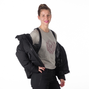 Dámska bunda - NORTHFINDER-RACHEL-269-black Čierna XL 2