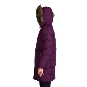 Dámska bunda - NORTHFINDER-RHEA-532-darkplum Fialová XL 4