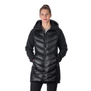 Dámska turistická softshellová bunda - NORTHFINDER-MARGIE-269-black Čierna XL