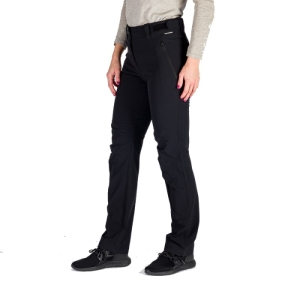Dámske turistické softshellové nohavice - NORTHFINDER-MELBA-269-black Čierna XL