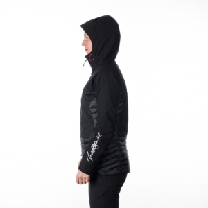 Dámska turistická softshellová bunda - NORTHFINDER-OLGA-269-black Čierna XL 3