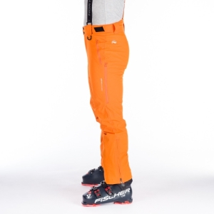 Pánske lyžiarske nohavice - NORTHFINDER-NORMAN-432-orange Oranžová XXL 2