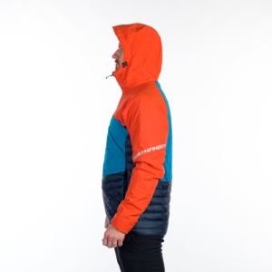Pánska turistická bunda - NORTHFINDER-LEE-171-orangeblue Mix XXL 4