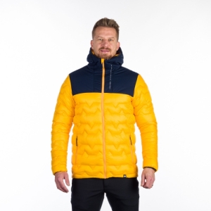Pánska turistická bunda - NORTHFINDER-WOODROW-225-yellowblue Žltá XXL 3