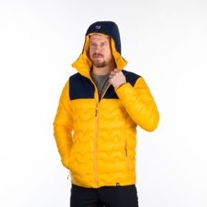Pánska turistická bunda - NORTHFINDER-WOODROW-225-yellowblue Žltá XXL 4