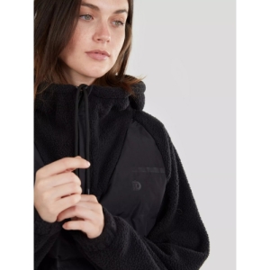 Dámska bunda - FUNDANGO-Frila Hybrid Jacket-890-black Čierna XL 4