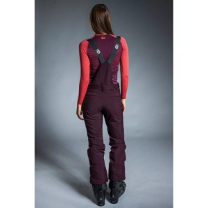 Dámske lyžiarske nohavice - FUNDANGO-MORTA Pants-398 - aubergine Ružová XL 2