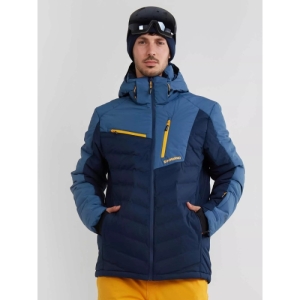Pánska lyžiarska bunda - FUNDANGO-Willow Padded Jacket-486-patriot blue Modrá XXL 1
