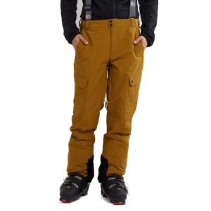 Pánske lyžiarske nohavice - FUNDANGO-Sierra Colourblock Pants-240-mustard Čierna XL