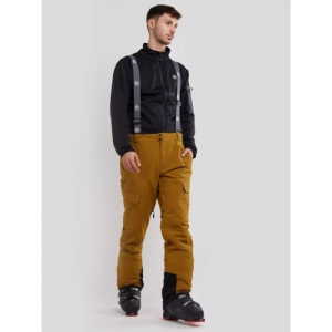 Pánske lyžiarske nohavice - FUNDANGO-Sierra Colourblock Pants-240-mustard Čierna XL 3